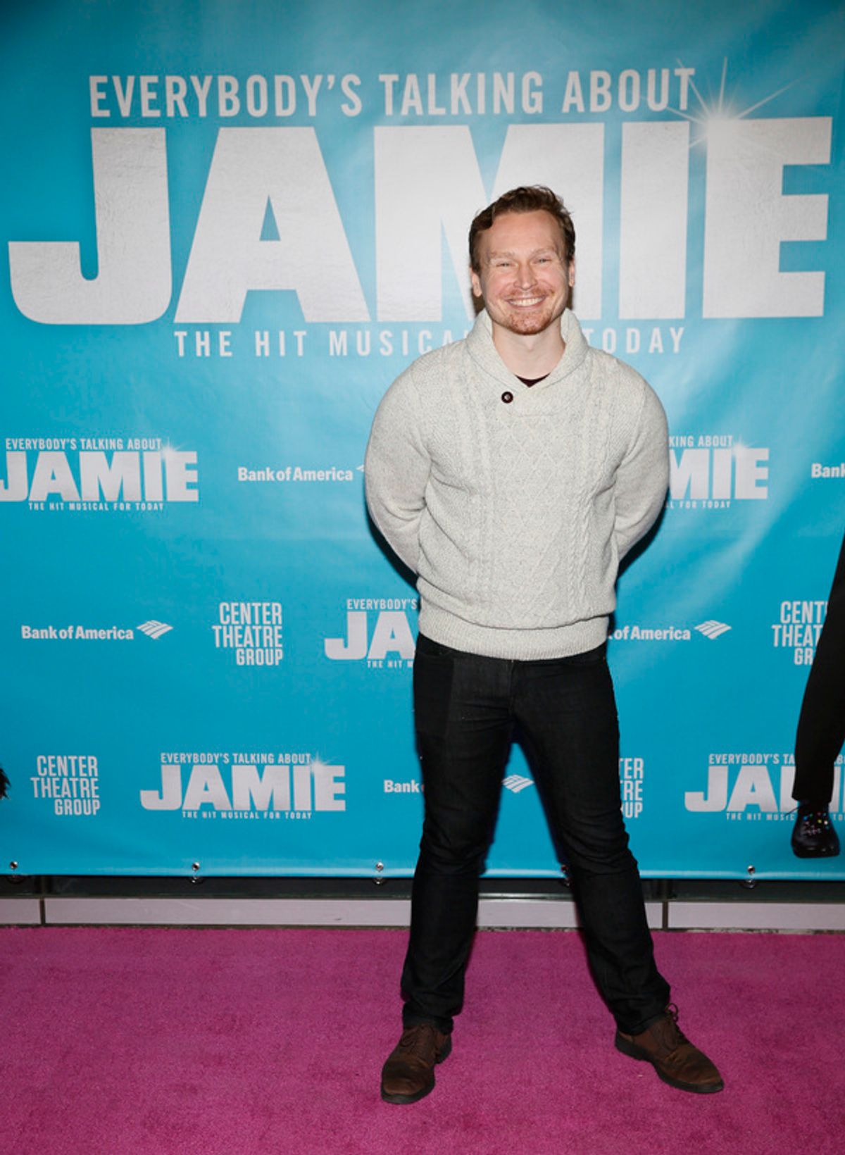 TV host Coy Jandreau arrives before the North American premiere of the West End hit musical “Everybody’s Talking About Jamie” at Center Theatre Group/Ahmanson Theatre on January 21, 2022, in Los Angeles, California.  (Photo by Ryan Miller/Capture Imaging) at Photos: EVERYBODY'S TALKING ABOUT JAMIE Celebrates Opening Night at Center Theatre Group