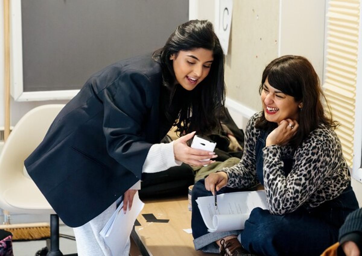 Anoushka Chadha, Sonali Bhattacharyya at Photos: Inside Rehearsal for Sonali Bhattacharyya's TWO BILLION BEATS