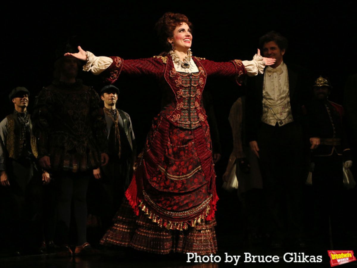 Raquel Suarez Groen as 'Carlotta' at Photos: THE PHANTOM OF THE OPERA Celebrates 34 Years on Broadway