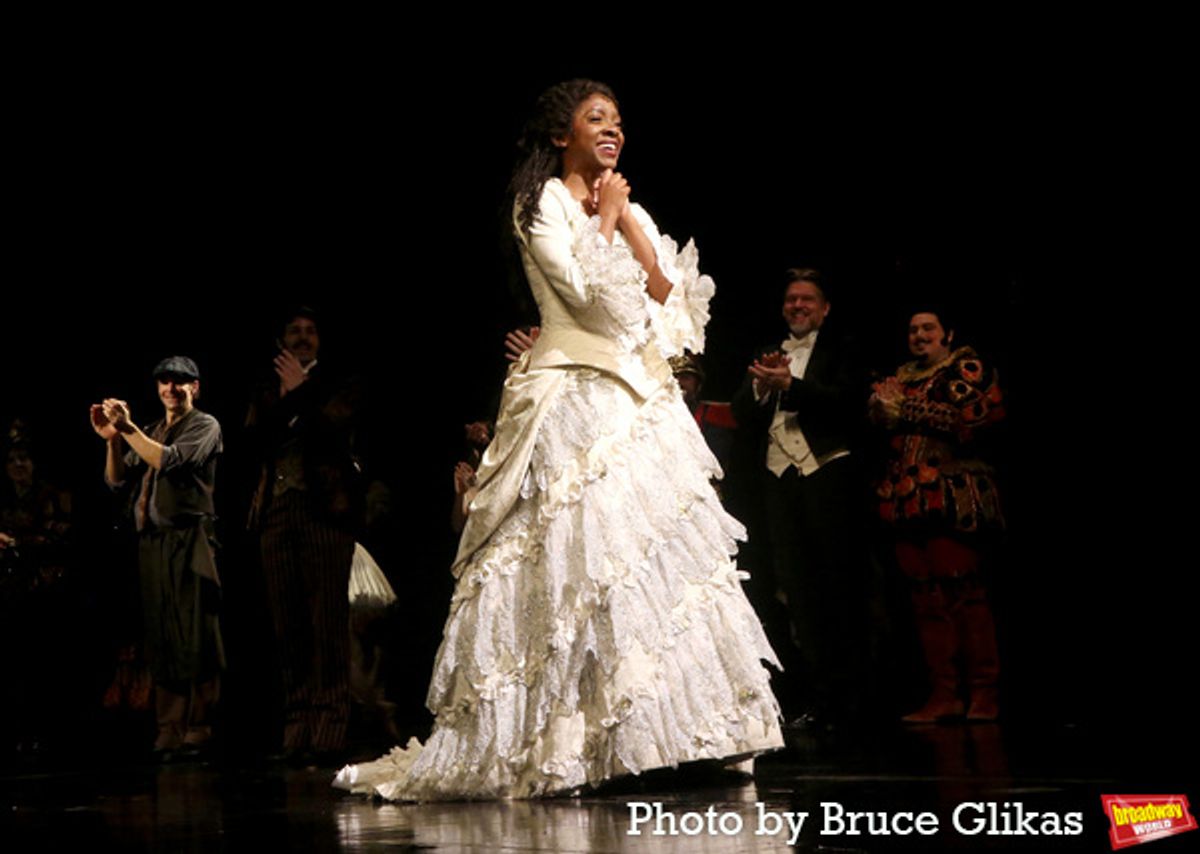 Emilie Kouatchou as 'Christine Daae' at 
