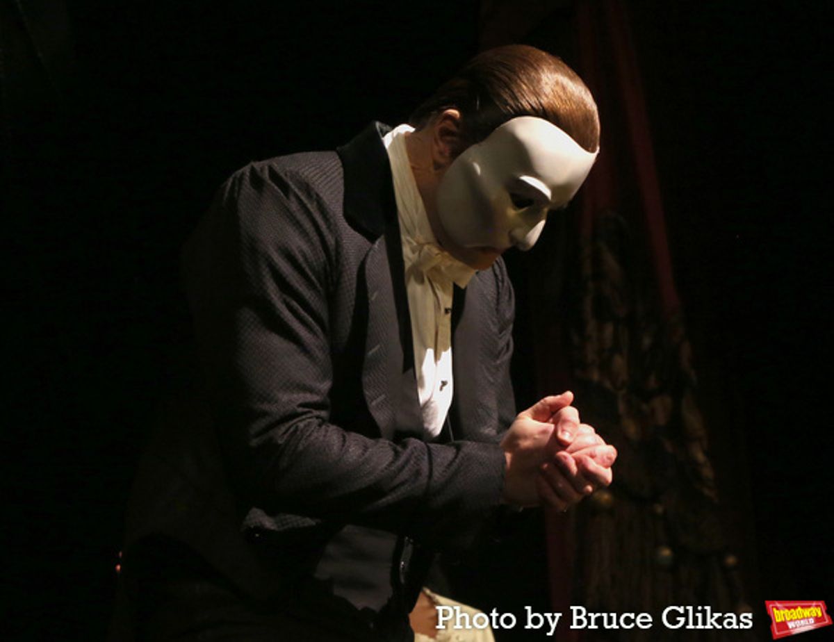 Ben Crawford as 'The Phantom' at 