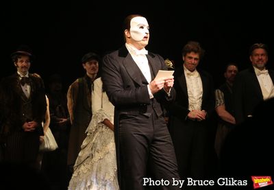 Ben Crawford as "The Phantom" and The Cast Photo