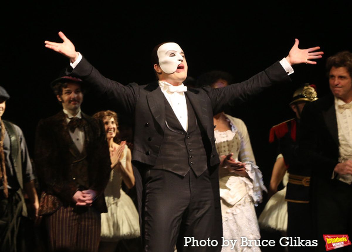 Ben Crawford as 'The Phantom' at 