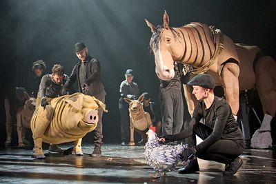 The cast of Animal Farm Photo