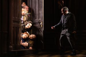 Sarah Hollis, John Treacy Egan, Kathy Fitzgerald, Donna English, Isabelle McCalla, Michael Kostroff, Alex Mandell, RIGHT: Mark Price @ BroadwayWorld Sarah Hollis, John Treacy Egan, Kathy Fitzgerald, Donna English, Isabelle McCalla, Mi Photo