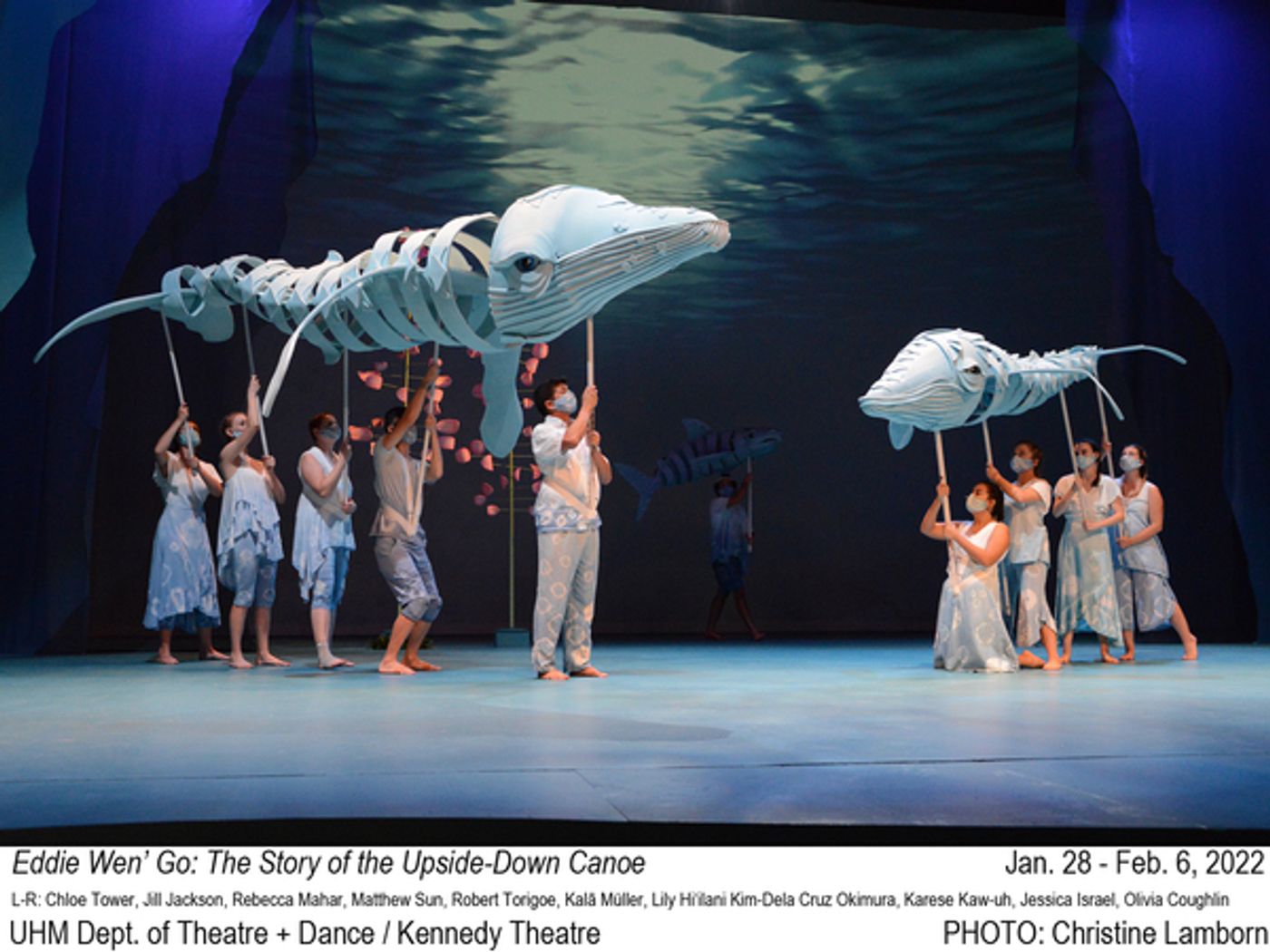 Photos: Inside Look at The University of Hawaii's Production of EDDIE WEN' GO: THE STORY OF THE UPSIDE-DOWN CANOE Photos: Inside Look at The University of Hawaii's Production of EDDIE WEN' GO: THE STORY OF THE UPSIDE-DOWN CANOE Image