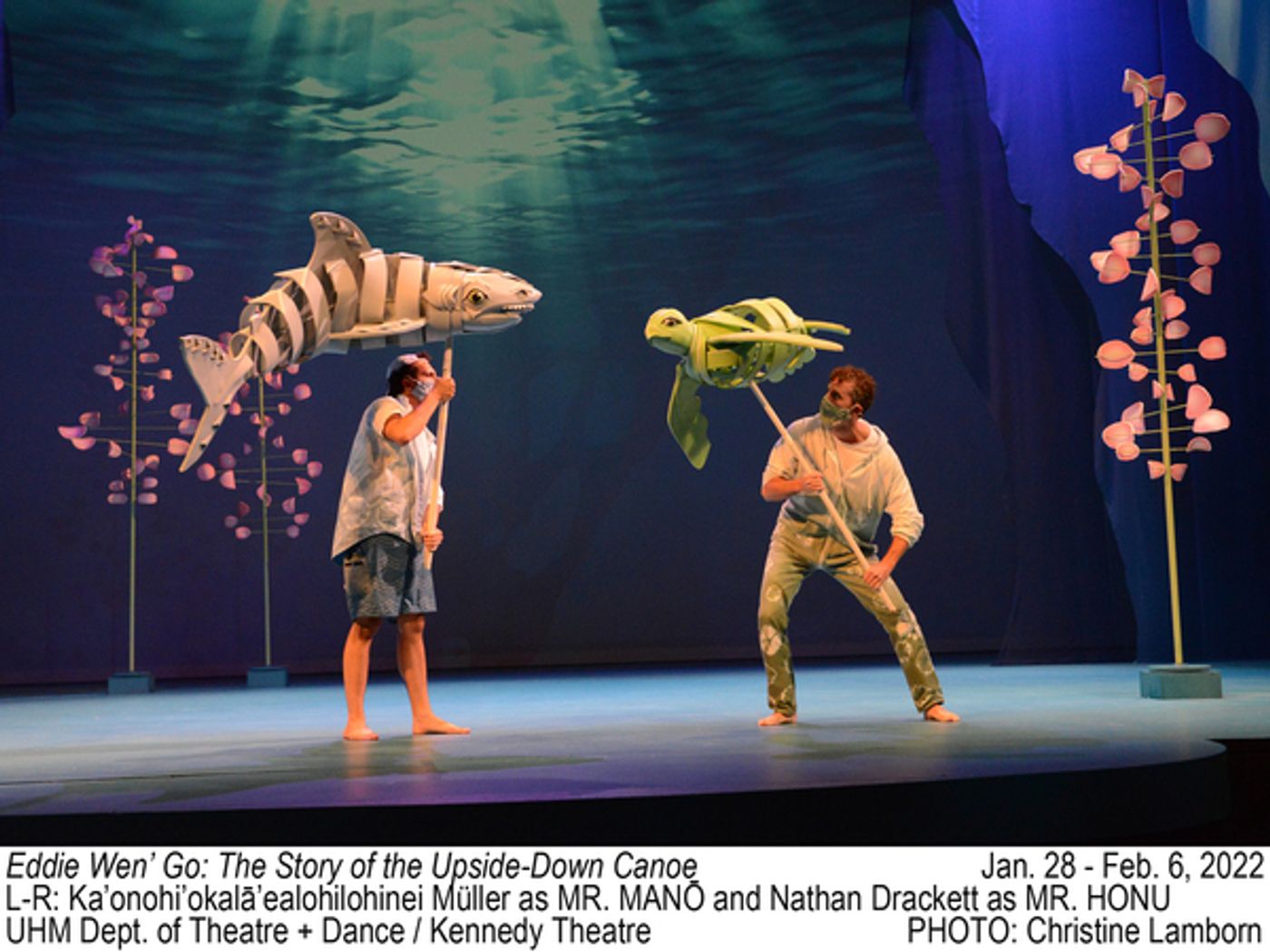 Photos: Inside Look at The University of Hawaii's Production of EDDIE WEN' GO: THE STORY OF THE UPSIDE-DOWN CANOE Photos: Inside Look at The University of Hawaii's Production of EDDIE WEN' GO: THE STORY OF THE UPSIDE-DOWN CANOE Image