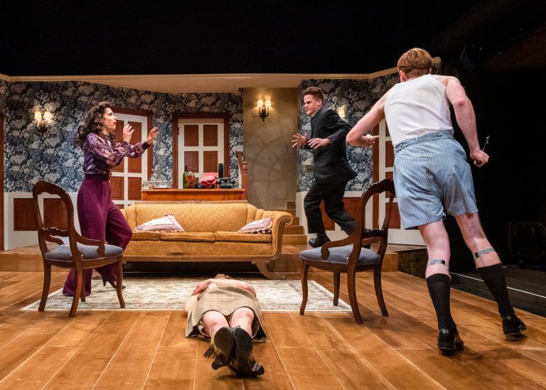 Review: SEE HOW THEY RUN at Taproot Theatre  Image