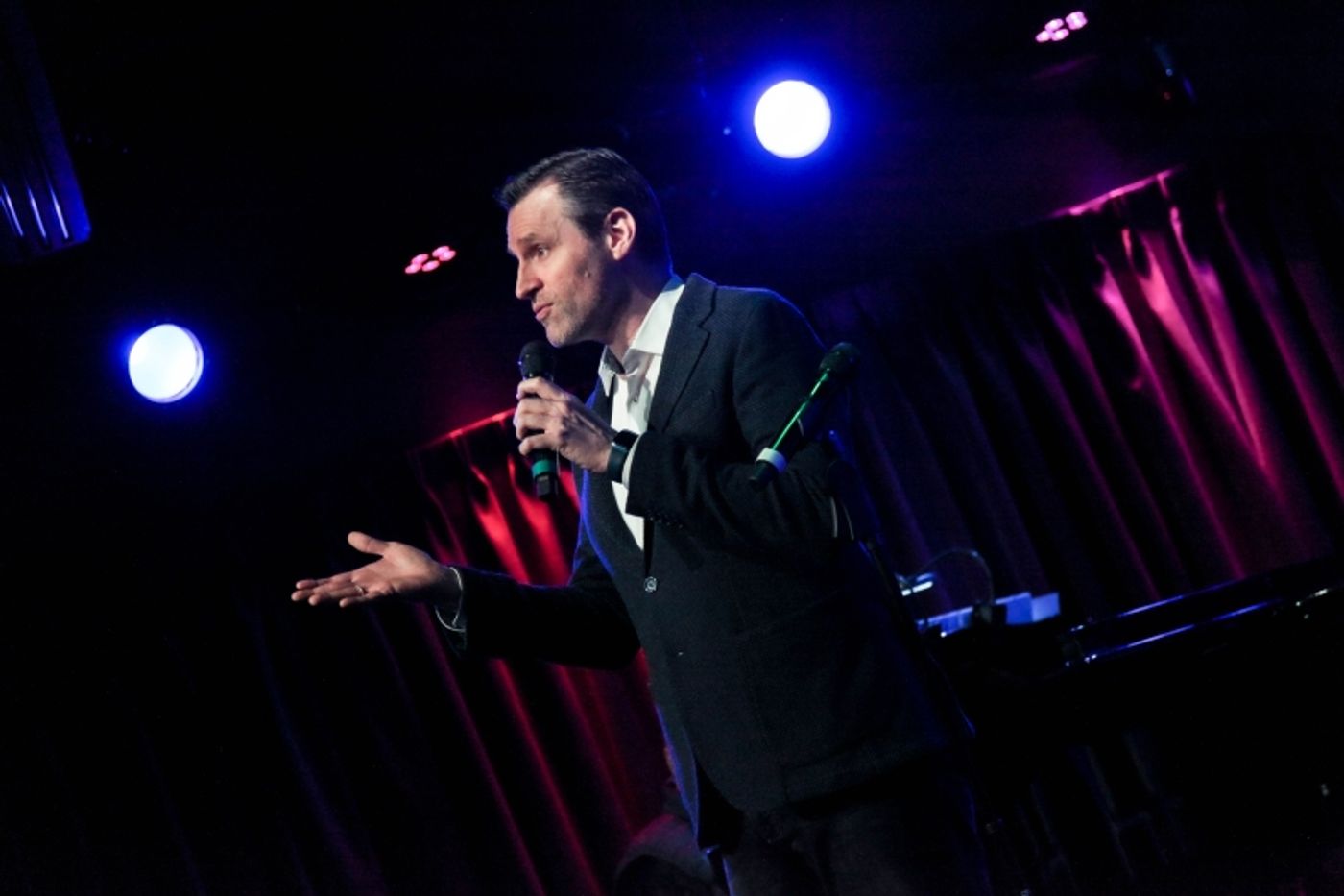 Review: A NIGHT WITH KEVIN SPIRTAS at The Green Room 42 Puts The Leading Man At The Musical Mic, Where He Belongs  Image