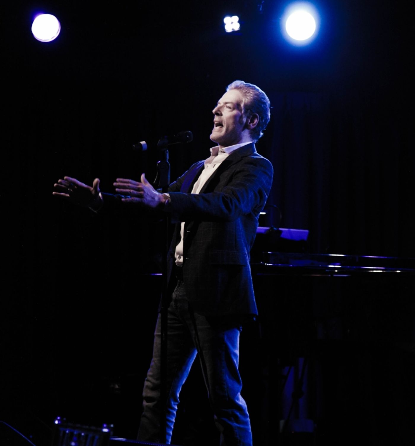 Review: A NIGHT WITH KEVIN SPIRTAS at The Green Room 42 Puts The Leading Man At The Musical Mic, Where He Belongs  Image