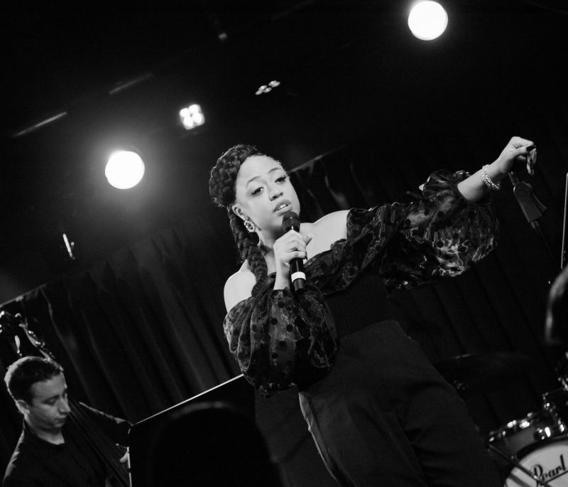 Review: With A ONE-WOMAN SHOWCIAL at The Green Room 42 Kaisha Huguley Modernizes The Art Form of Cabaret Image