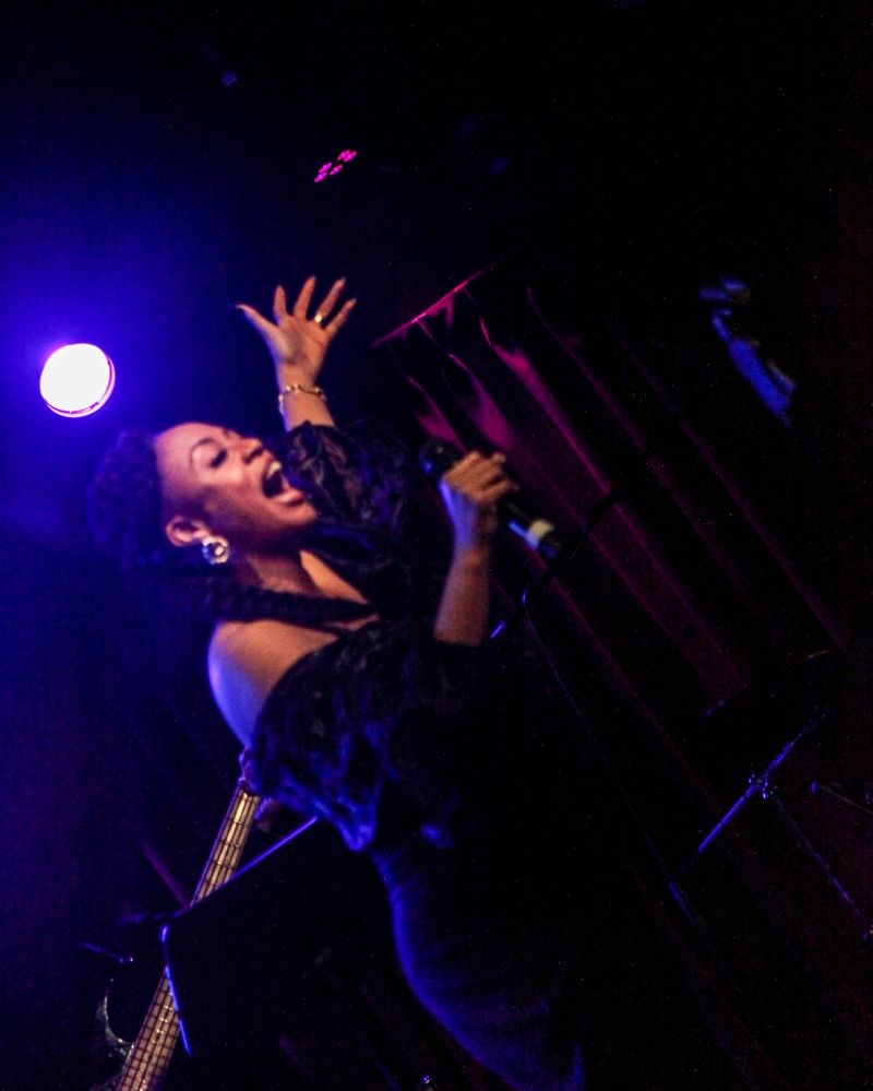 Review: With A ONE-WOMAN SHOWCIAL at The Green Room 42 Kaisha Huguley Modernizes The Art Form of Cabaret Image