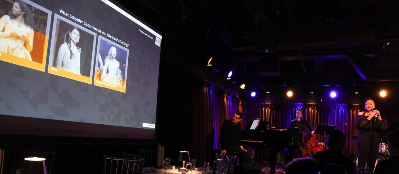 Review: With A ONE-WOMAN SHOWCIAL at The Green Room 42 Kaisha Huguley Modernizes The Art Form of Cabaret Image