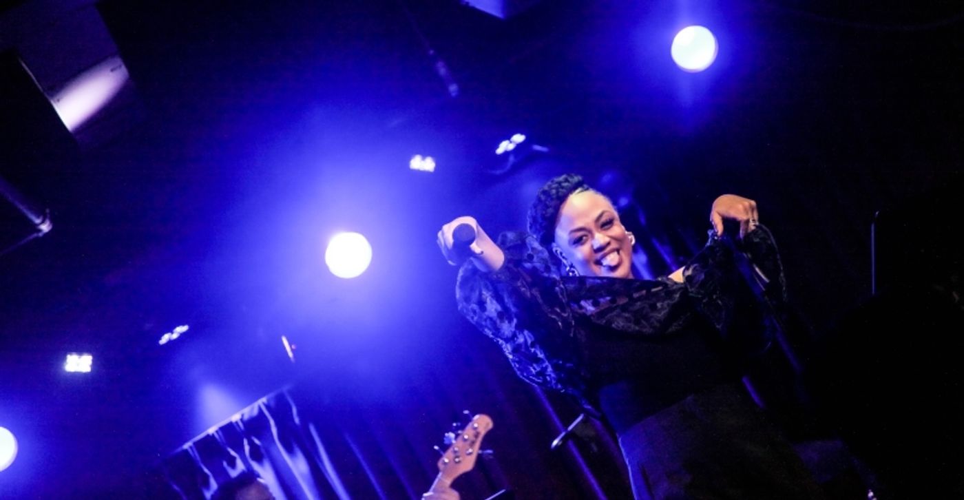 Review: With A ONE-WOMAN SHOWCIAL at The Green Room 42 Kaisha Huguley Modernizes The Art Form of Cabaret  Image