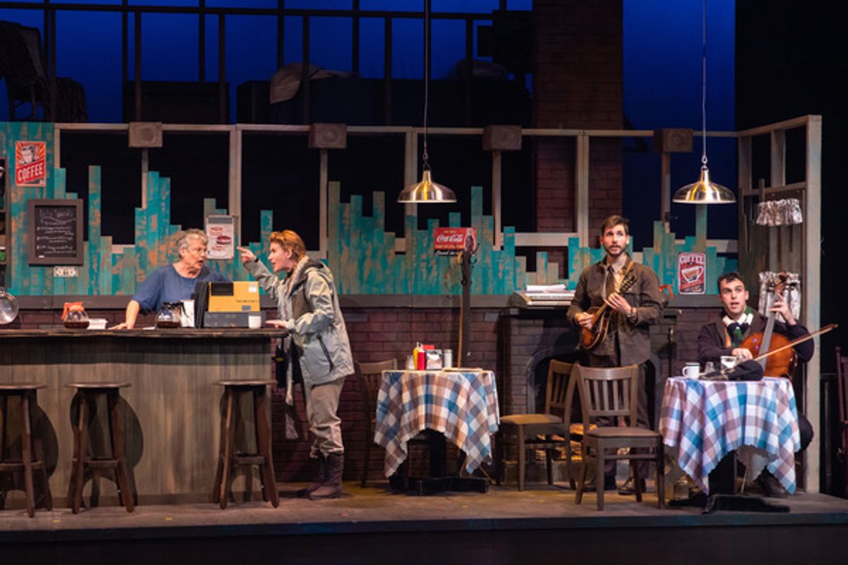 Missy McArdle, Sarah Godwin, Noah Berry, and Alex Canty at Photos: First Look at The Laguna Playhouse's Production of THE SPITFIRE GRILL