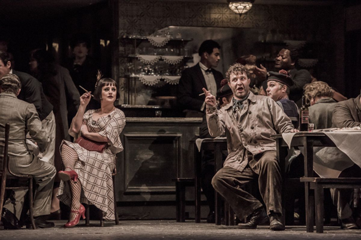 Louise Alder, Charles Rice at Photos: First Look at LA BOHEME at the London Coliseum
