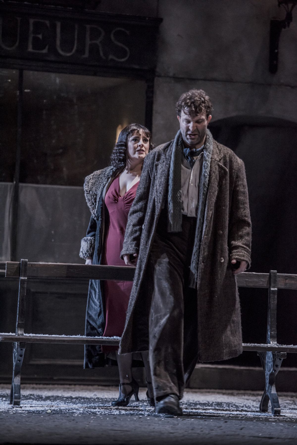 Louise Alder, Charles Rice at Photos: First Look at LA BOHEME at the London Coliseum