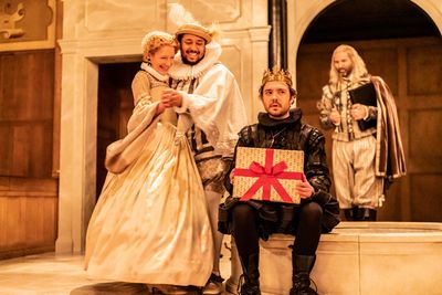 Polly Frame, Irfan Shamji, George Fouracres, John Lightbody Photo