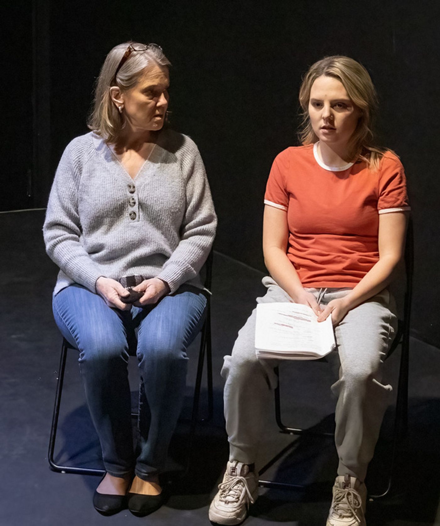 Photos: In Rehearsal For A PLACE FOR US By Anthony Laura as Part of the Chain Theater Winter One-Act Festival Photos: In Rehearsal For A PLACE FOR US By Anthony Laura as Part of the Chain Theater Winter One-Act Festival Image