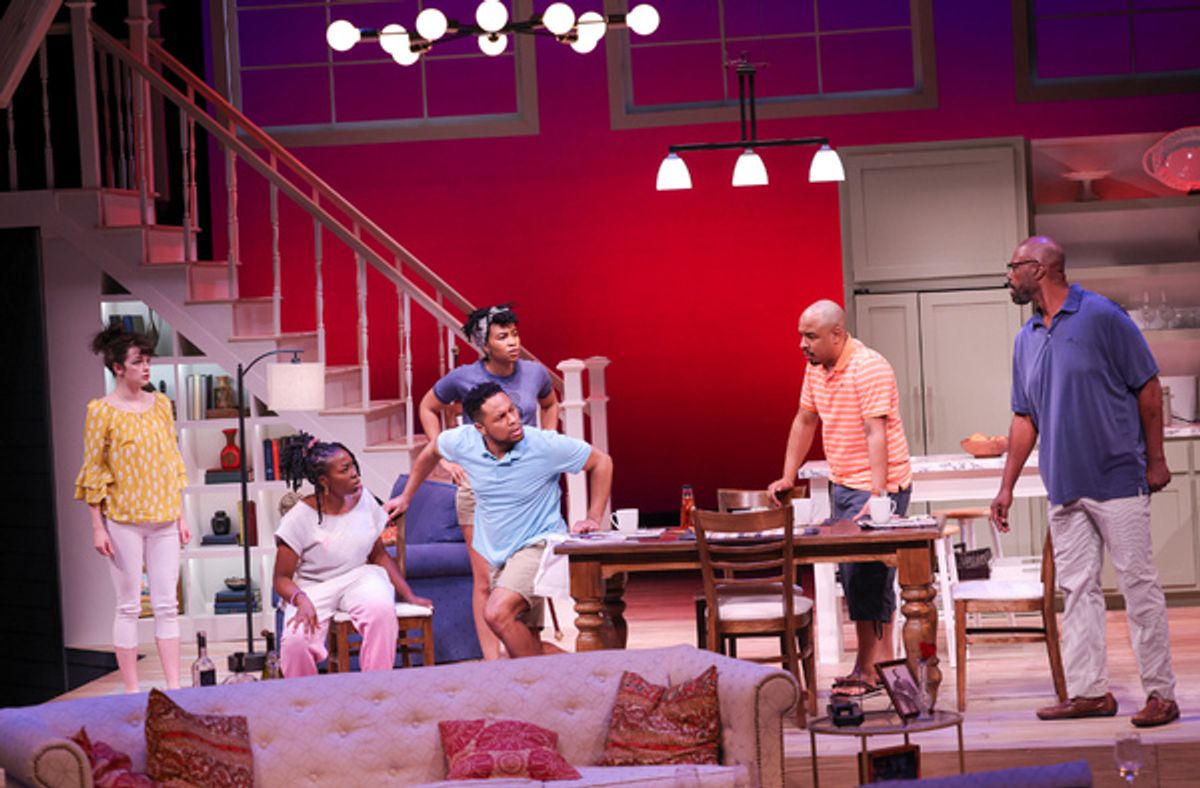 Cast at Photos: First Look at STICK FLY at PlayMakers Repertory Company