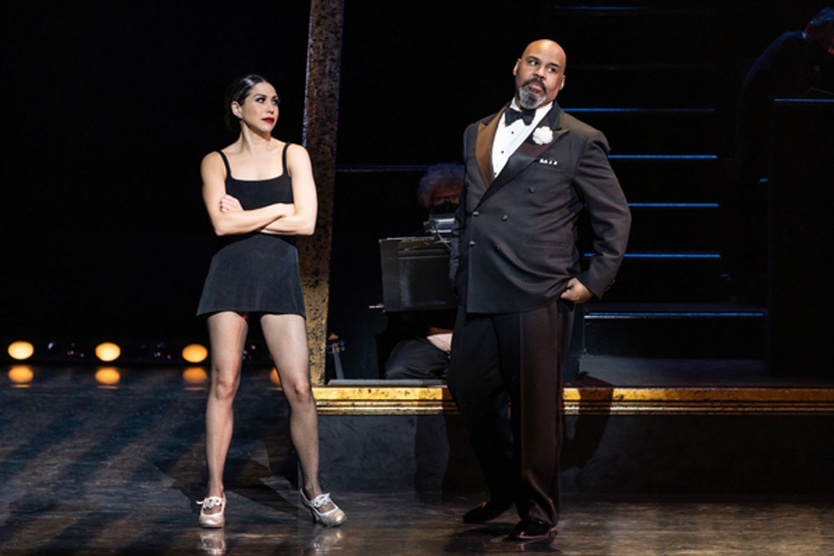 Bianca Marroquín and James Monroe Iglehart  at 