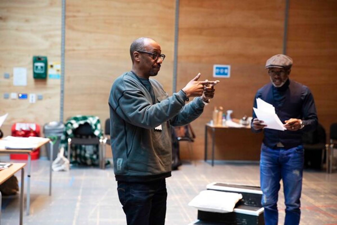 Photos: Inside Rehearsal For RUNNING WITH LIONS at the Lyric Hammersmith  Image