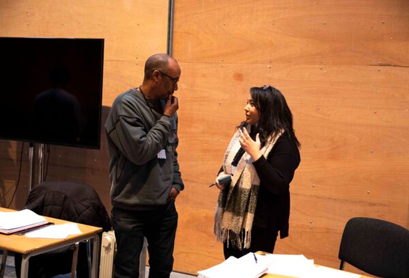 Photos: Inside Rehearsal For RUNNING WITH LIONS at the Lyric Hammersmith  Image