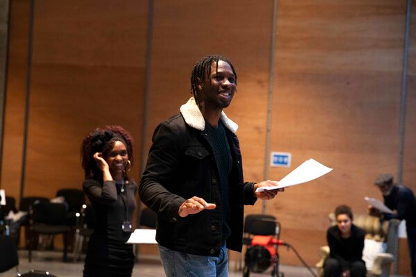Photos: Inside Rehearsal For RUNNING WITH LIONS at the Lyric Hammersmith  Image