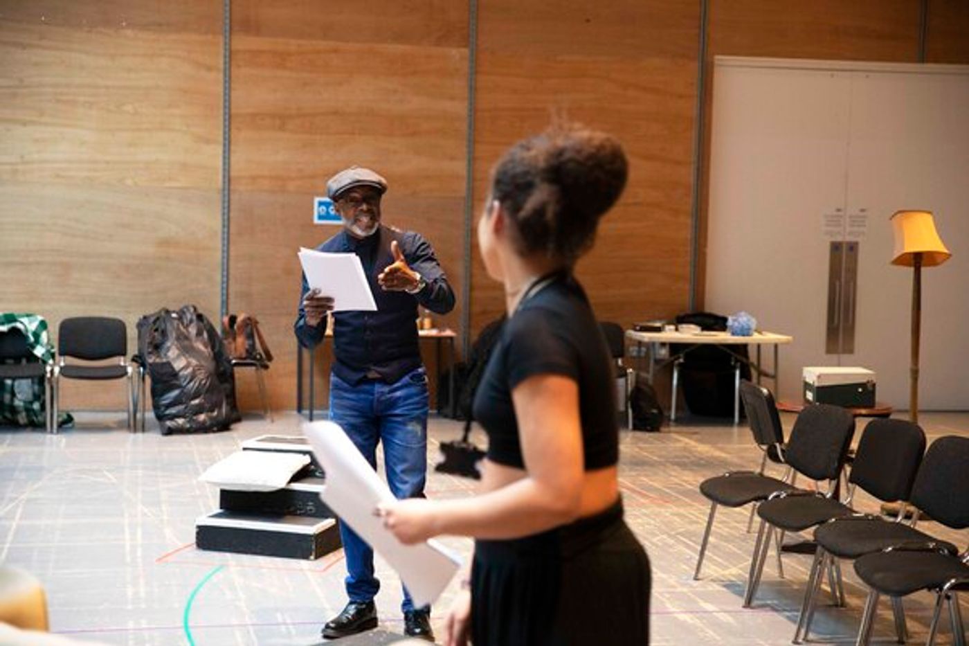 Photos: Inside Rehearsal For RUNNING WITH LIONS at the Lyric Hammersmith  Image