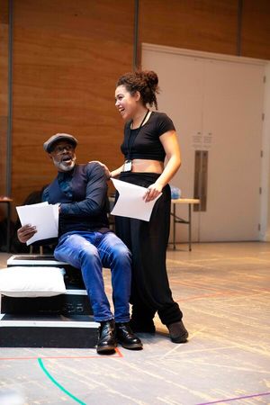 Wil Johnson, Ruby Barker @ BroadwayWorld Wil Johnson, Ruby Barker Photo