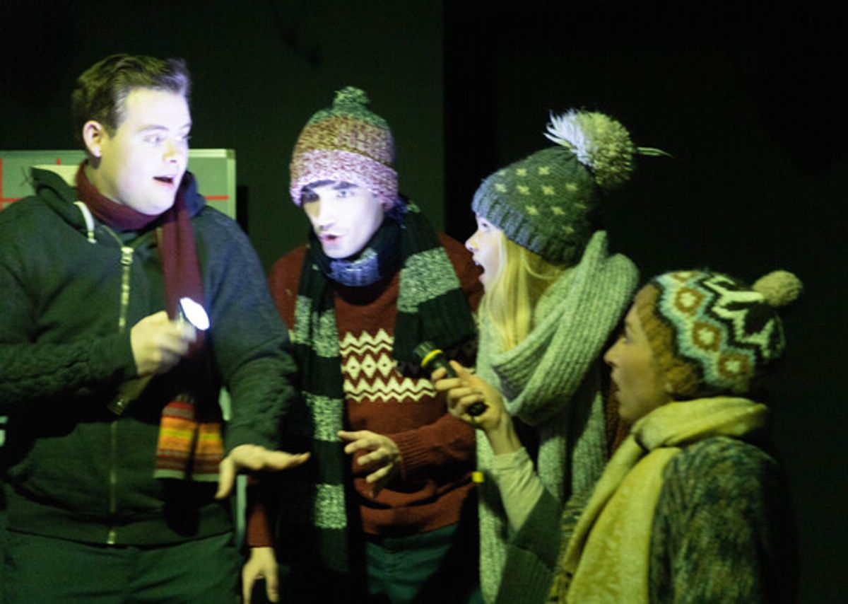 Dylan Laray, Cole Mathewson, Alexa Elmy, Gala Visnar at Photos: First Look at NOTHING'S PLENTY FOR ME at Theatre Row