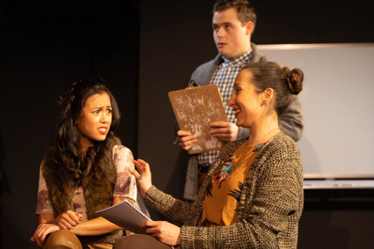 Marie Dinolan, Dylan Laray at 