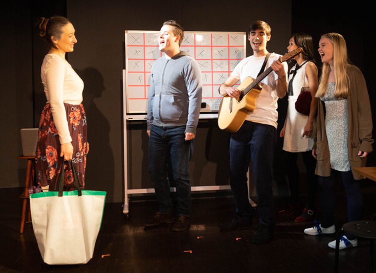 Gala Visnar, Dylan Laray, Cole Mathewson, Marie Dinolan, Alexa Elmy at 