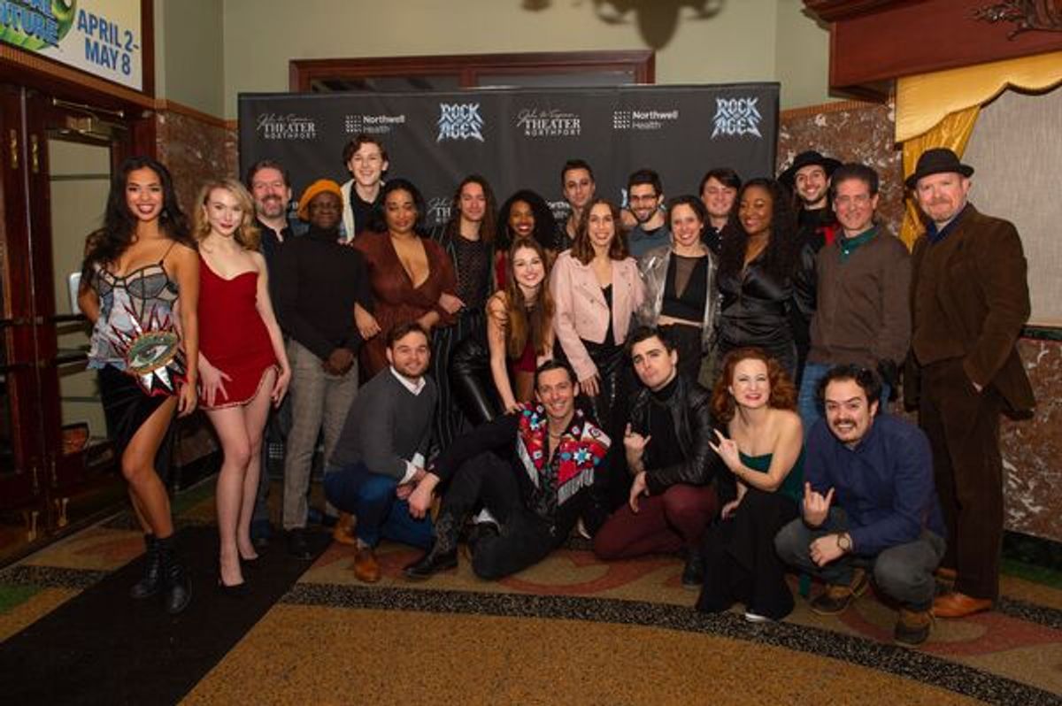 Cast and Creative Team at Photos: Inside Opening Night of ROCK OF AGES at the John W. Engeman Theater