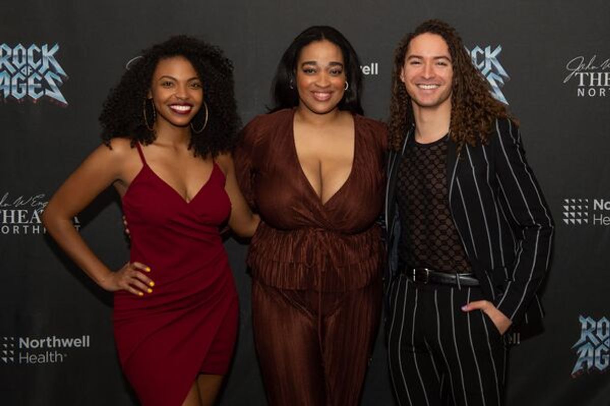 Daria Pilar Redus, Jaelle Laguerre, Christian Maxwell Henry at Photos: Inside Opening Night of ROCK OF AGES at the John W. Engeman Theater