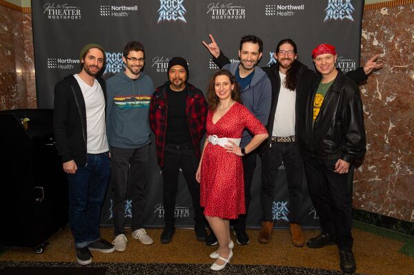The Band and Laura Shubert (Sound Designer) Photo