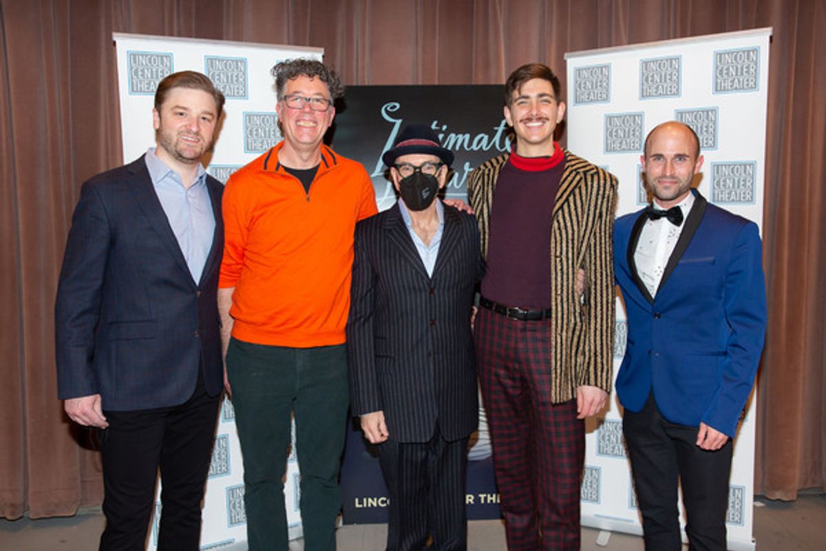 Brent Funderburk, Steven Osgood, Ricky Ian Gordon, Nathaniel LaNasa and Travis Bloom at 