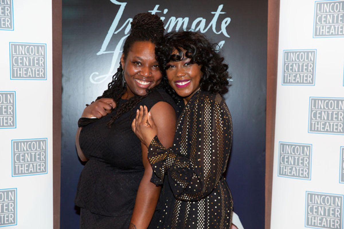 Chabrelle Williams and Kearstin Piper Brown at 