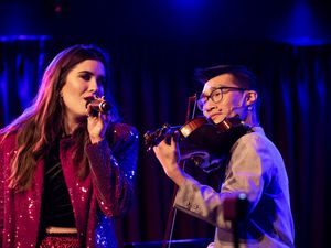 Julia Meadows and Matthew Liu @ BroadwayWorld Julia Meadows and Matthew Liu Photo