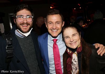 Oliver Shoulson, Jeff Harnar, Tovah Feldshuh Photo