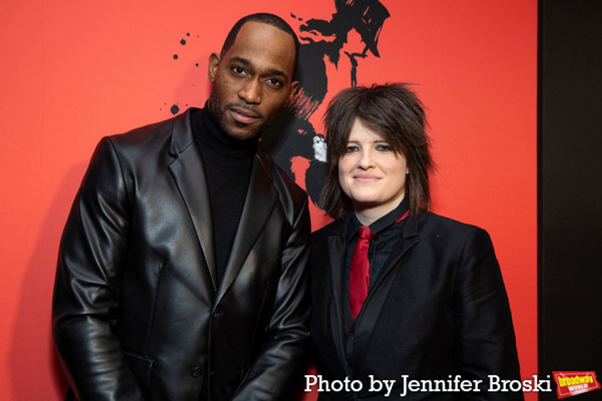 Chelton Grey, Alex Nolan at Photos: MJ THE MUSICAL Cast and Creatives Walk the Red Carpet on Opening Night