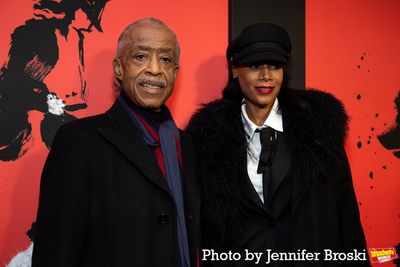 Reverend Al Sharpton, Aisha McShaw Photo