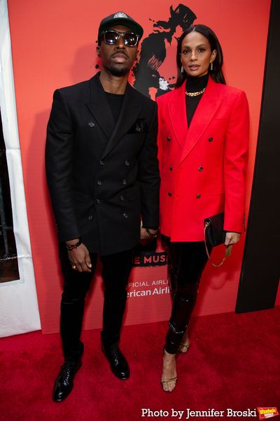 Azuka Ononye, Alesha Dixon Photo