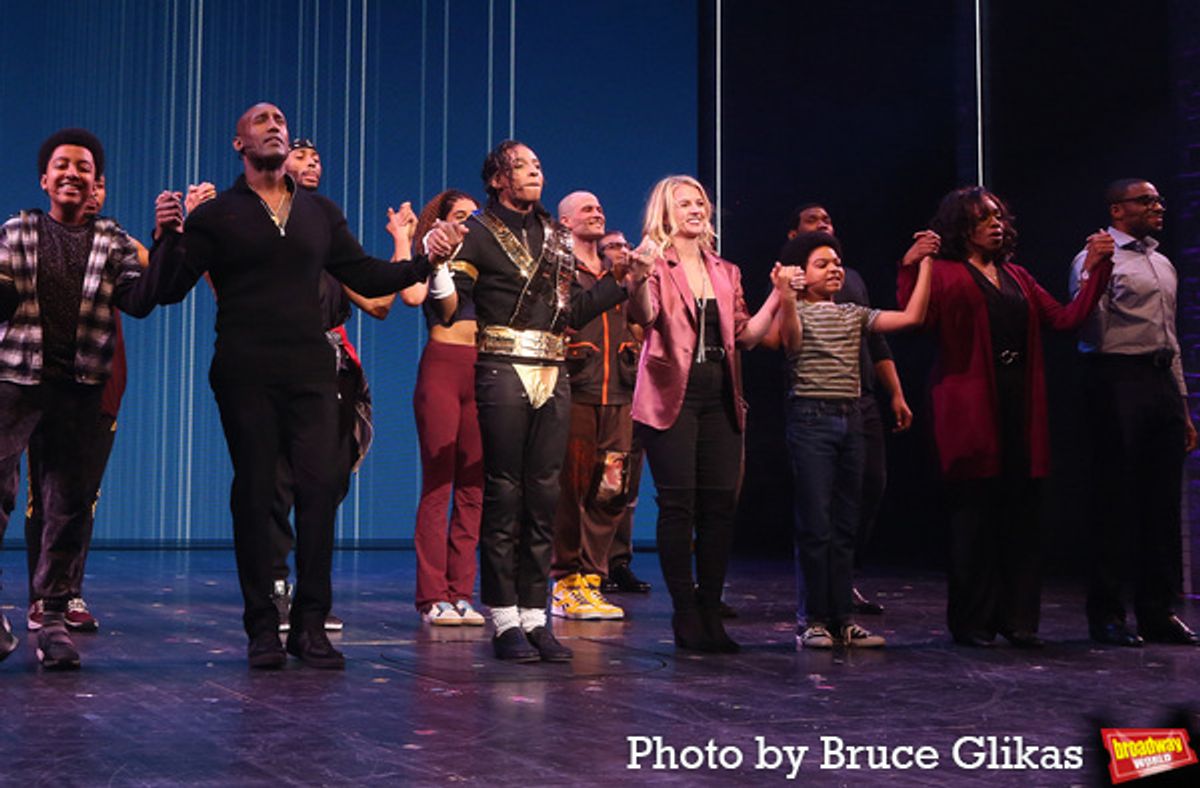 Quentin Earl Darrington, Myles Frost and The Cast at 