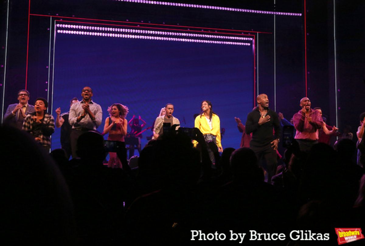 Myles Frost and The Cast at 