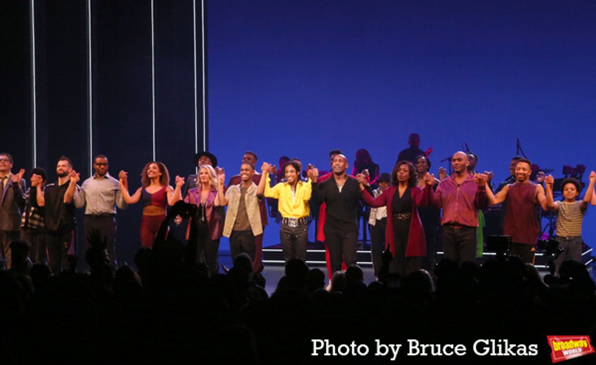 Myles Frost and The Cast at 