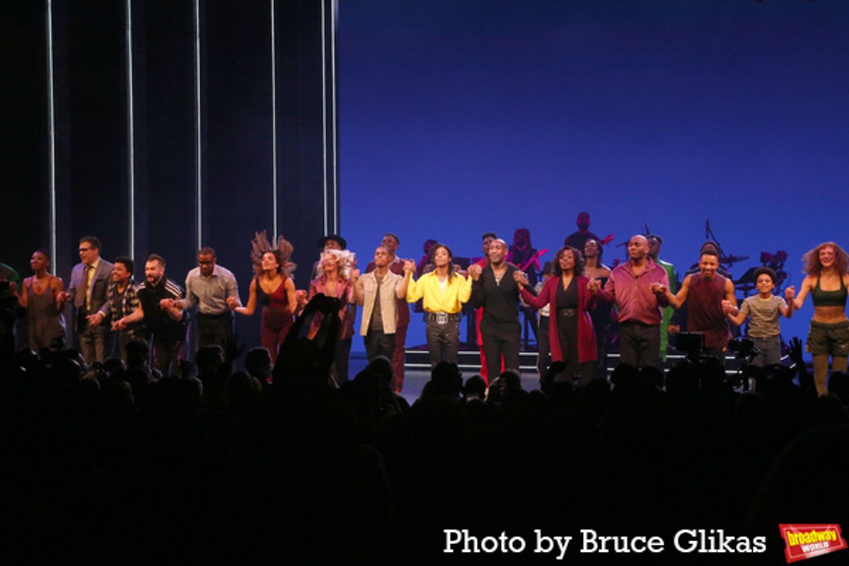 Myles Frost and The Cast at 