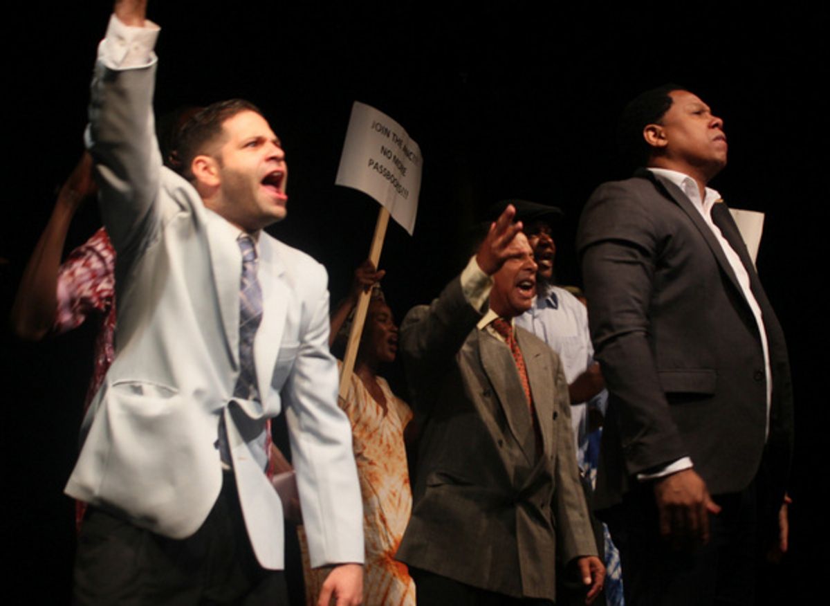 MANDELA Cast at Photos: MANDELA to be Presented at American Theatre of Actors