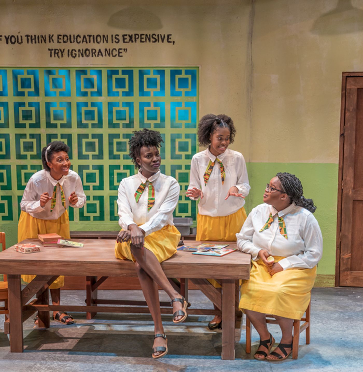 Photos/Video: First Look at SCHOOL GIRLS; OR, THE AFRICAN MEAN GIRLS PLAY at American Stage Photos/Video: First Look at SCHOOL GIRLS; OR, THE AFRICAN MEAN GIRLS PLAY at American Stage Image