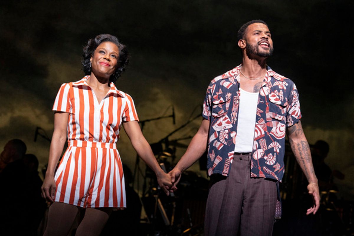 Tracee Beazer and Trevor Jackson at 